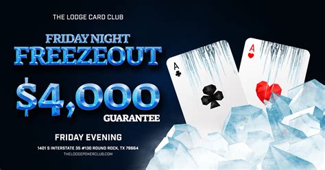 crown poker friday freezeout